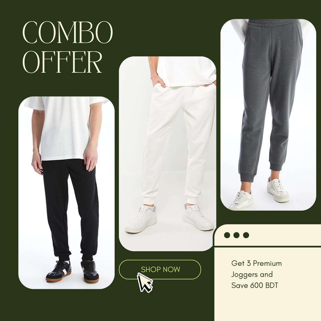 Jogger Combo Offer Exclusive