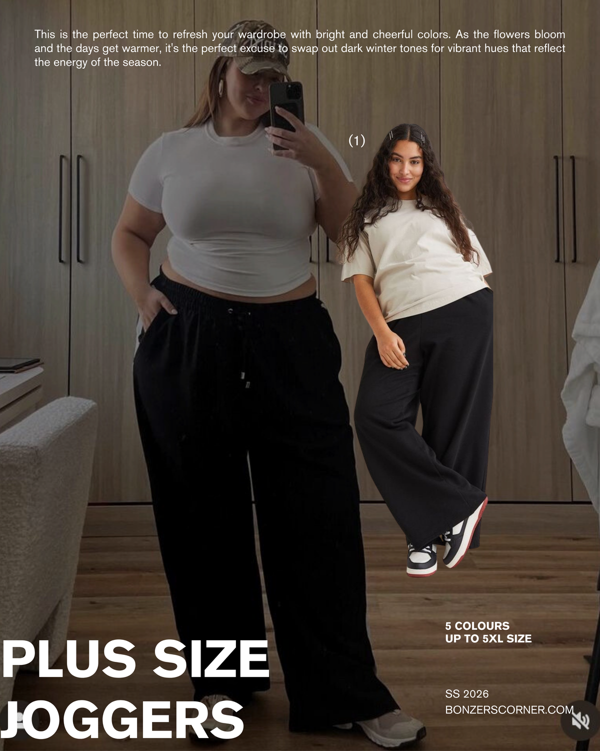 Plus Size Joggers in Bangladesh (Up to 5XL) | Premium Women’s Joggers – Bonzers Corner