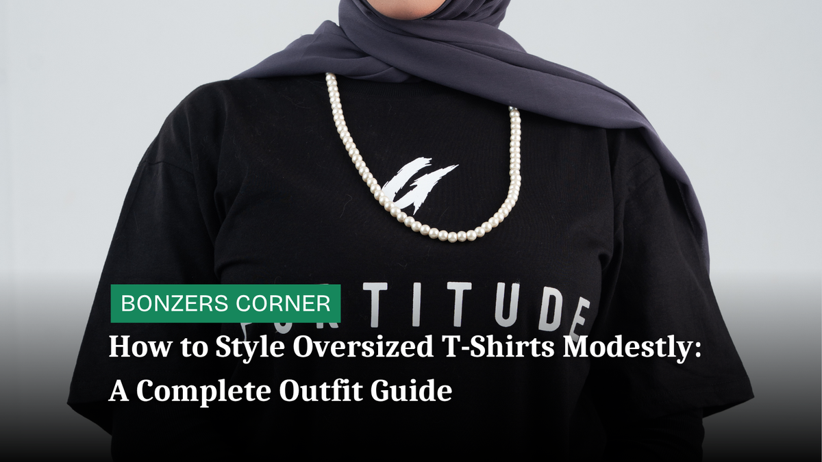How to Style Oversized T-Shirts Modestly: A Complete Outfit Guide