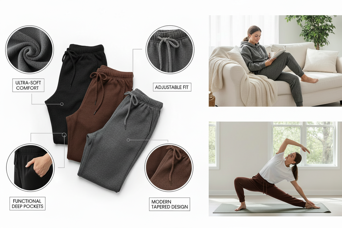 Why Fleece Sweatpants Are the Best Choice for All-Season Wear
