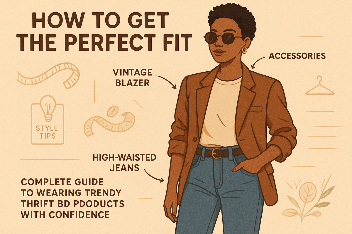 How to Get the Perfect Fit: A Complete Guide to Wearing Trendy Thrift BD Products with Confidence