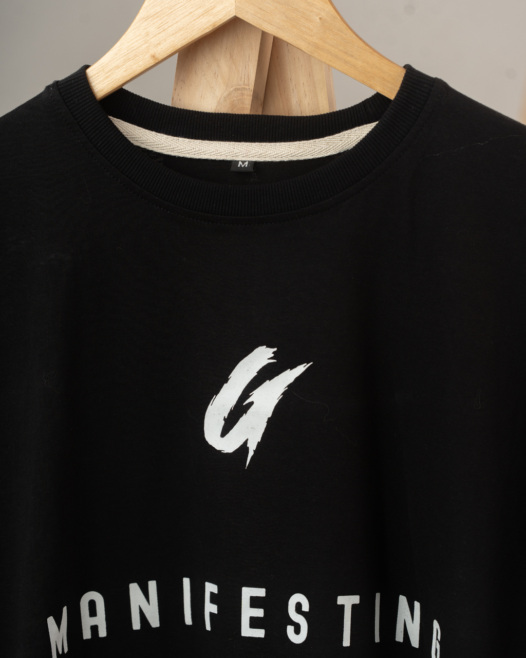 Signature 180 GSM Premium Cotton Essential T-Shirt for Women | Manifesting