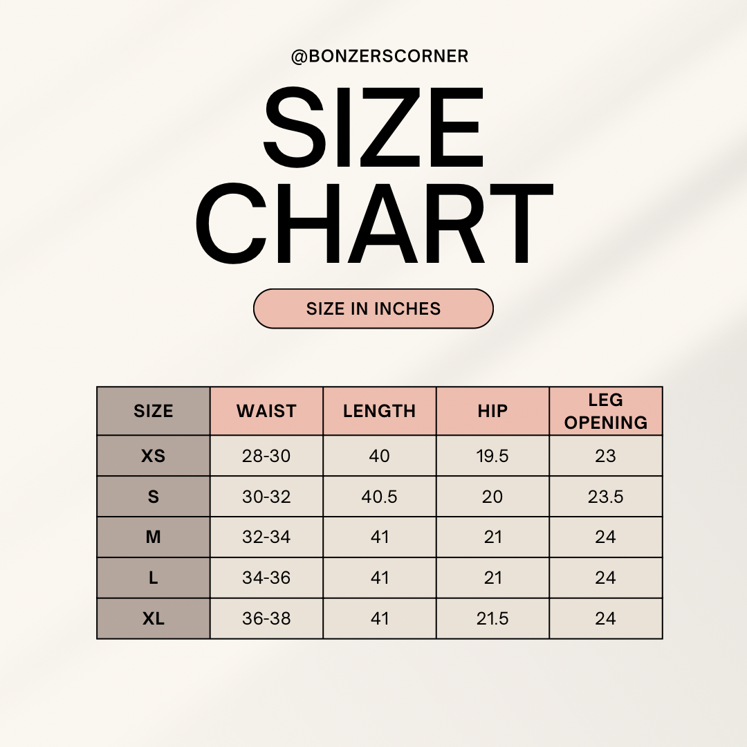 High/Mid Waist Women’s Black Heavyweight Joggers