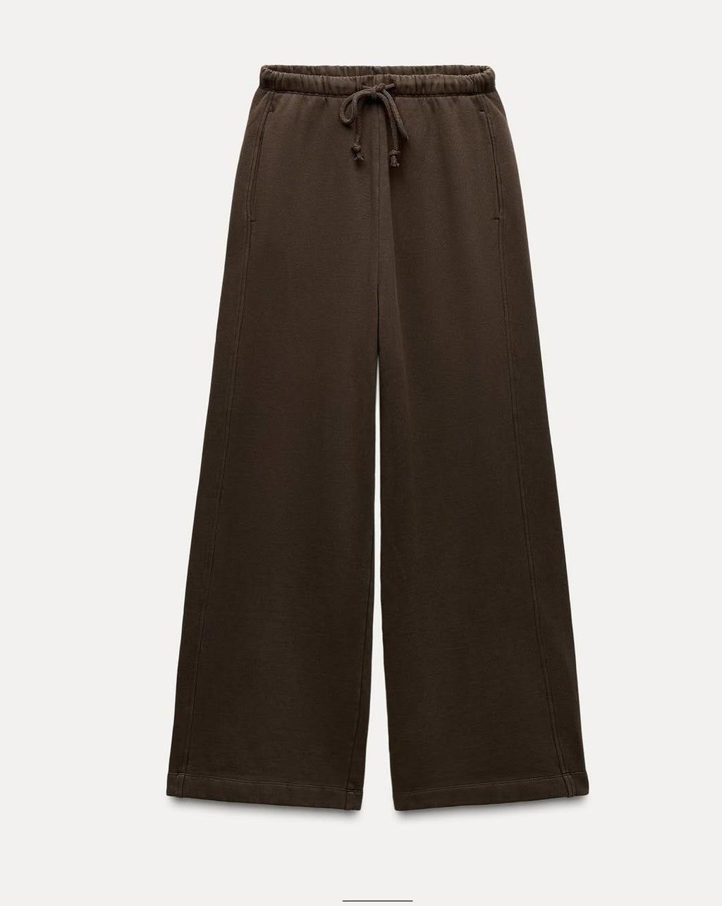 Washed High Waist Women’s Coffee Heavyweight Joggers