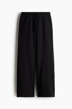 High/Mid Waist Women’s Black Heavyweight Joggers