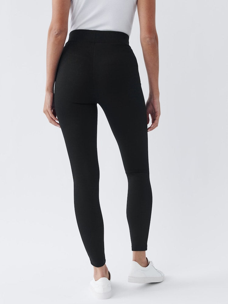 Black Ponte Leggings | Black
