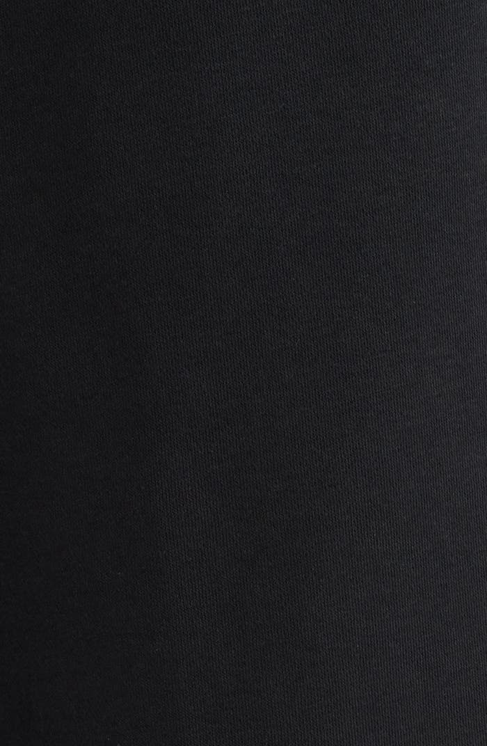 Ladies High Rise Wide Leg Joggers Black | Sustainable Cotton Joggers