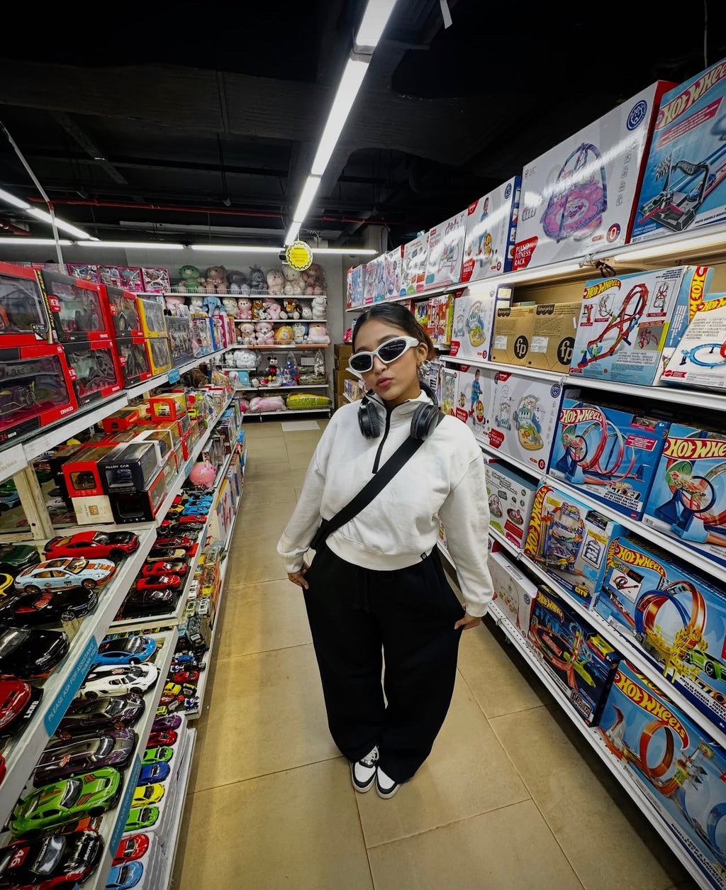 High/Mid Waist Women’s Black Heavyweight Joggers