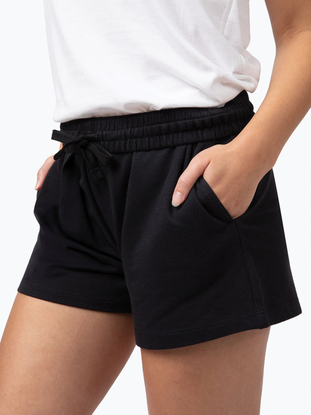 Women’s Premium Black Cotton Shorts | Summer Essential