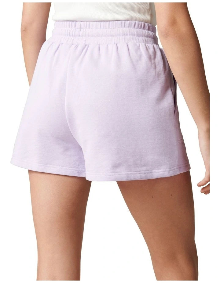 Women’s Premium Light Purple Cotton Shorts | Summer Essential