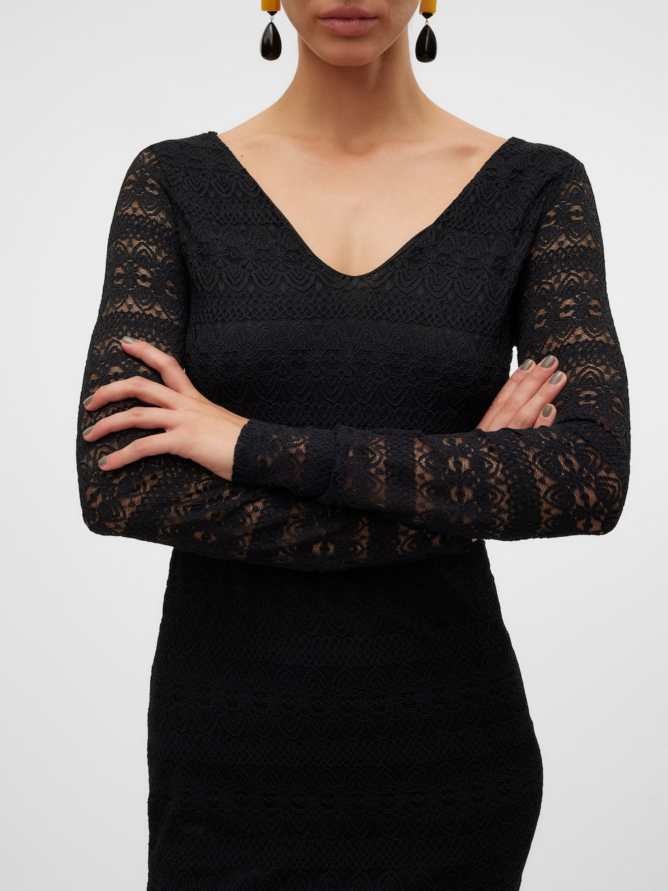 Vero Moda 2-Way Black Short Dress | Cocktail & Party Dress for Women | Black