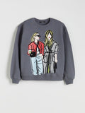 TWO GIRLS SWEAT SHIRTS | Oversized Fit