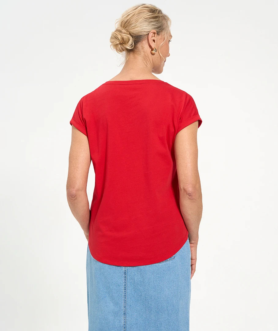 Women’s 100% Cotton Relaxed Fit T-Shirt | 6 Colors Option
