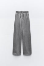 Washed Mid Waist Women’s Grey Heavyweight Joggers