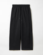 Balloon Fit Sweatpants – Black | Heavy Fleece, Wide Leg, High Waist