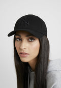 NY Black Embroidery Baseball Cap
