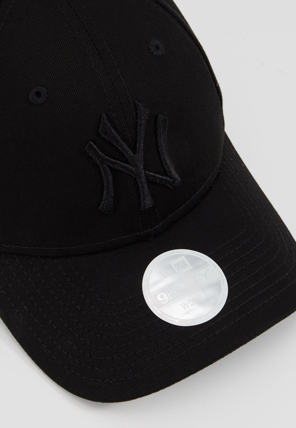 NY Black Embroidery Baseball Cap