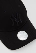 NY Black Embroidery Baseball Cap
