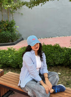 Levi’s Signature Denim Blue Embroidered Cap – Structured Premium Fit