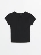 Black Crop Top