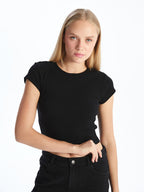 Black Crop Top