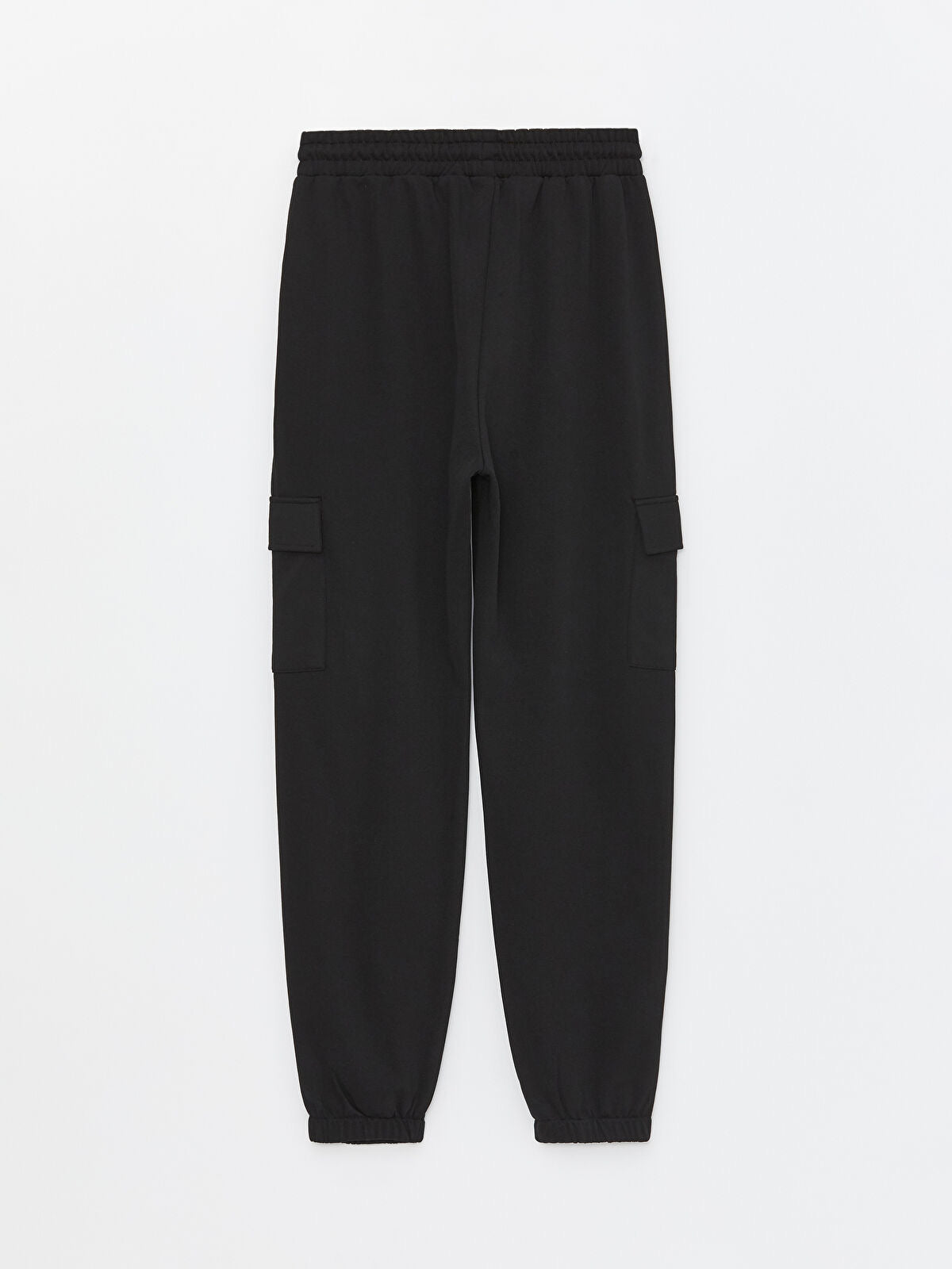 Ladies Baggy Cargo Sweatpants | Black