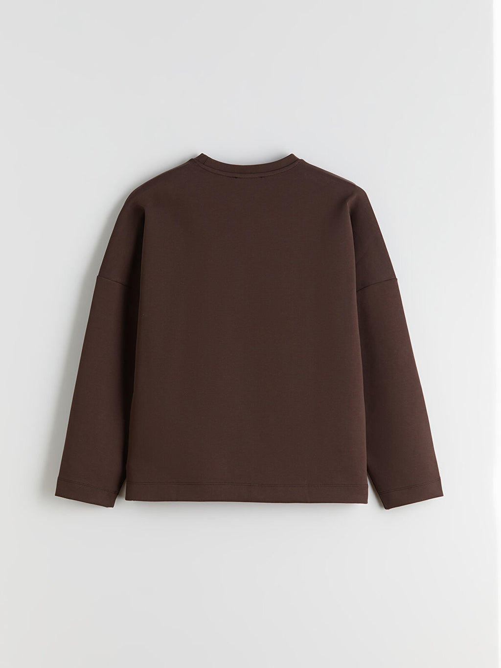 Ladies Boyfriend Oversized Sweatshirt| Coffee/Brown