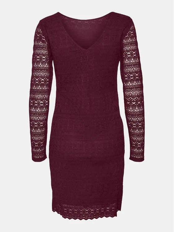 Vero Moda 2-Way Plum Party Dress | Cocktail & Evening Wear for Women Purple