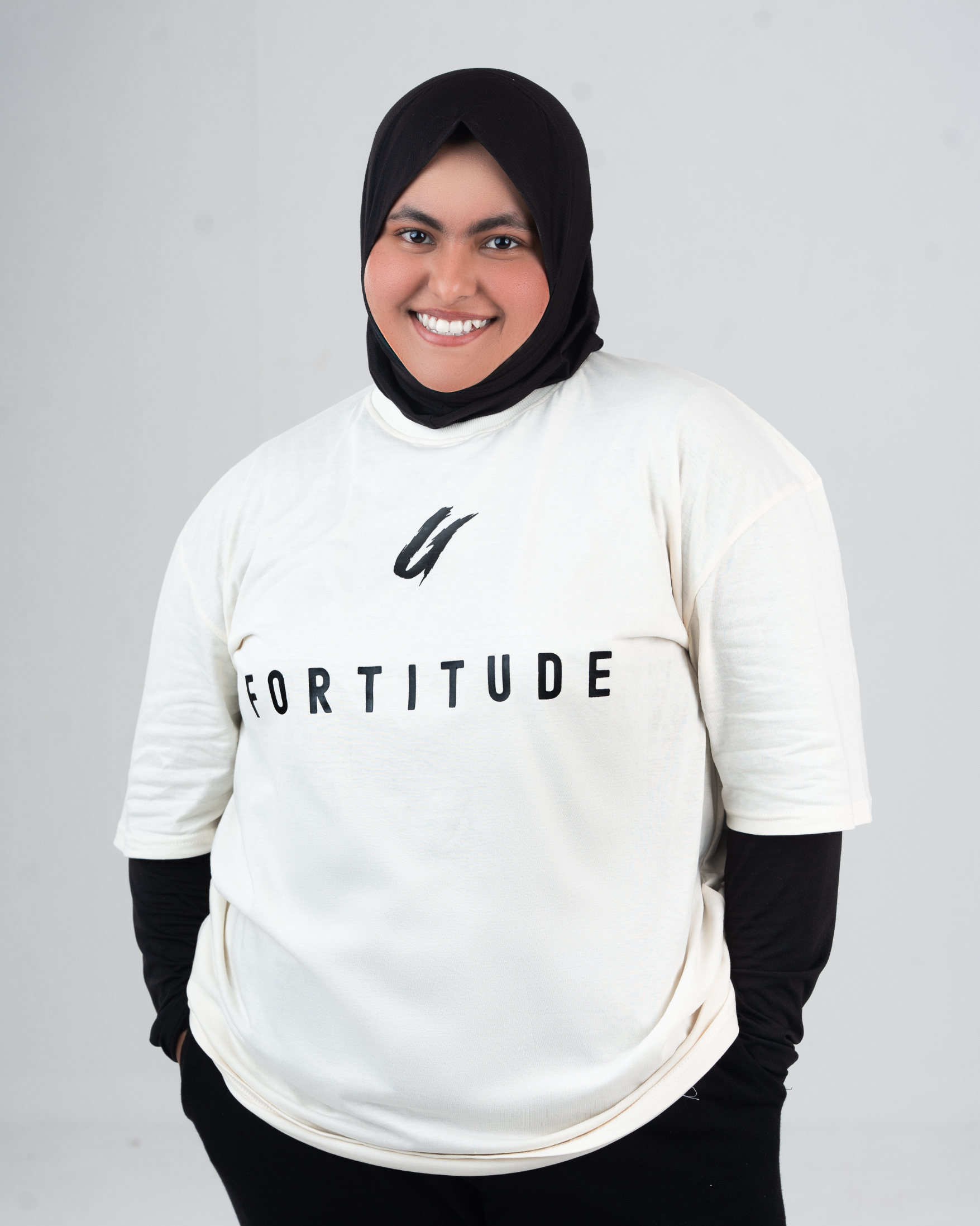 Signature 180 GSM Premium Cotton Essential T-Shirt for Women | FORTITUDE